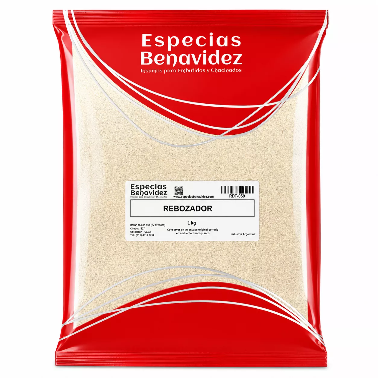Rebozador para milanesas y empanado de mostrador